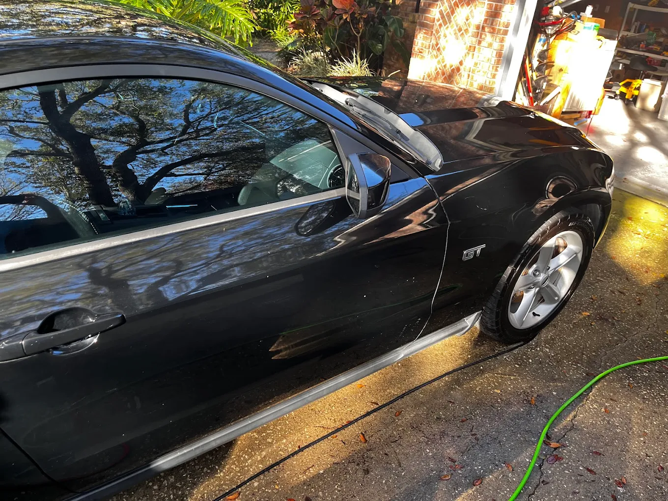 Mustang GT night detailing showcase