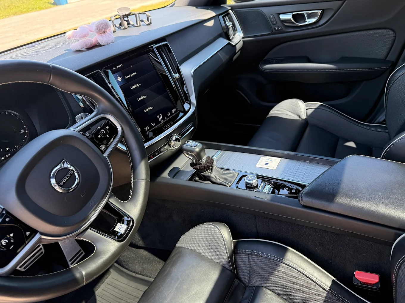 Pristine Volvo interior detailing